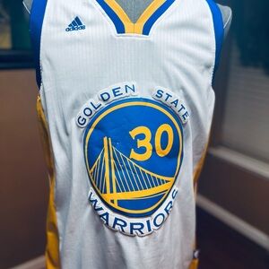 Golden State Warriors White Jersey